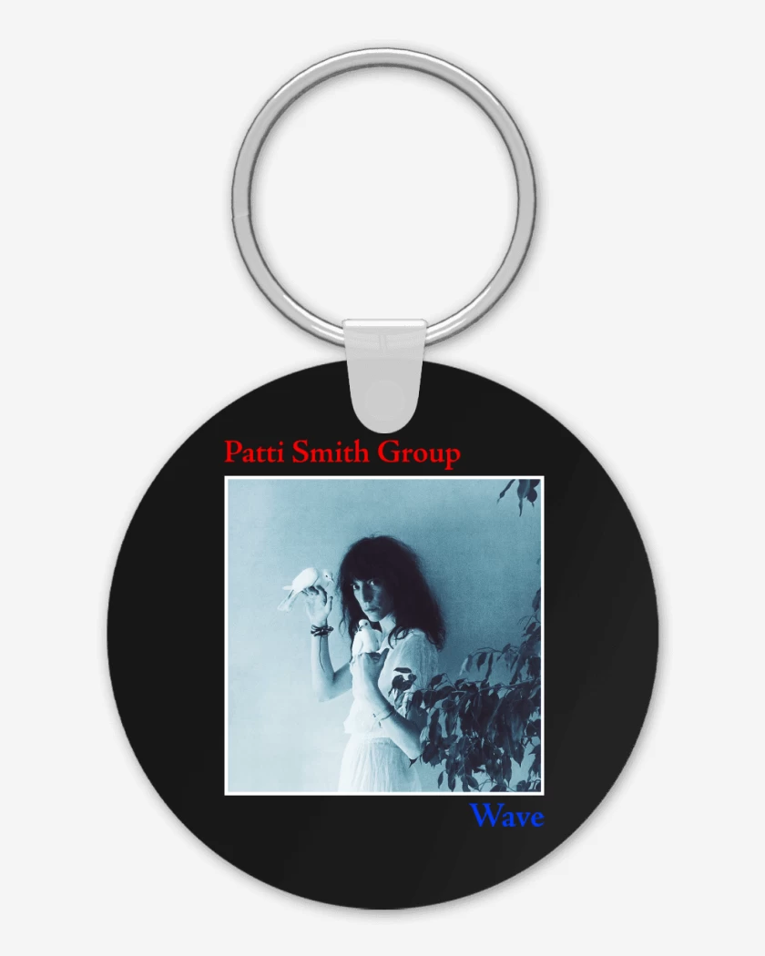 Llavero Negro de Patti Smith Group Wave