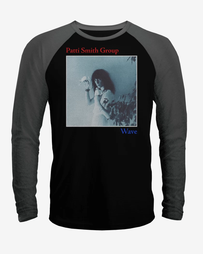 Polera Raglan Patti Smith Group Wave