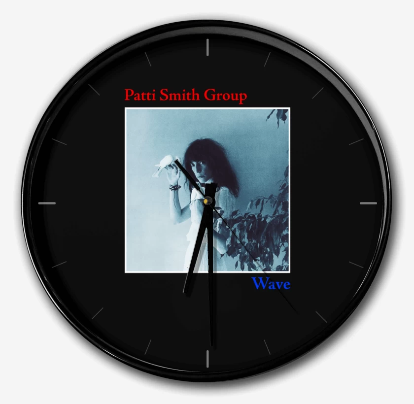 Reloj Negro de Patti Smith Group Wave