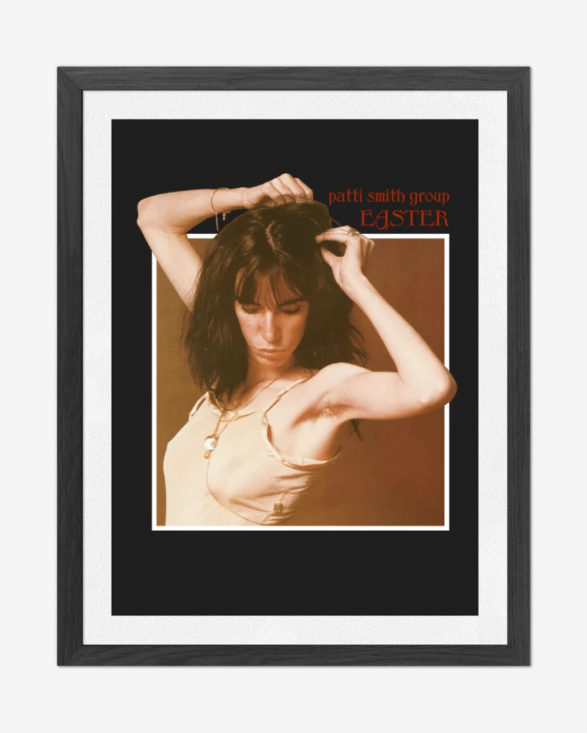 Cuadro decorativo Negro de Patti Smith Group Easter