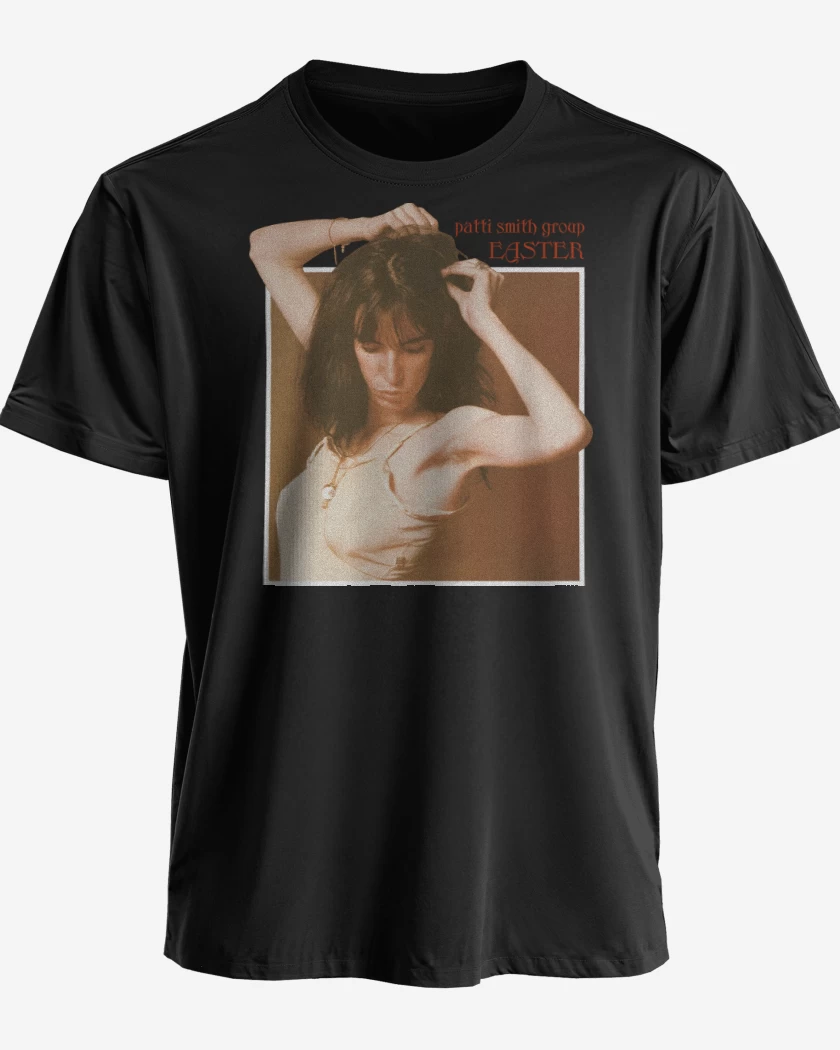Polera premium Negro de Patti Smith Group Easter