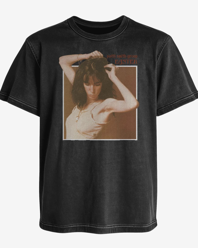 Polera desgastada Patti Smith Group Easter