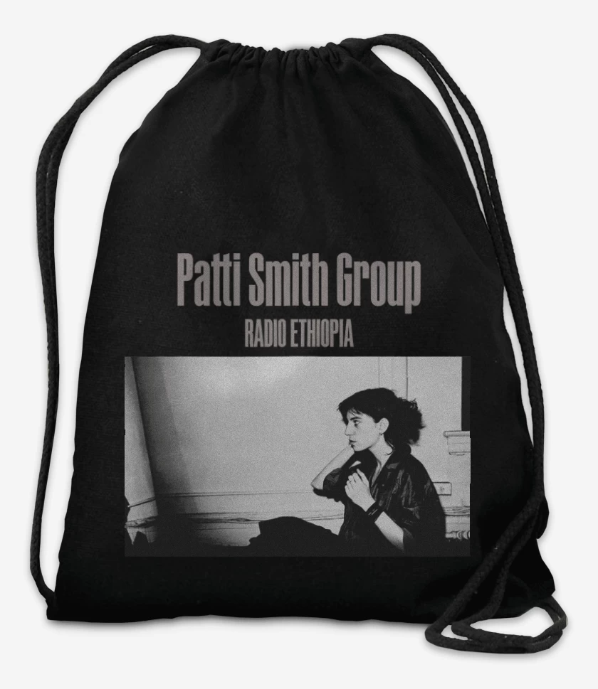 Mochila Negro de Patti Smith Radio Ethiopia