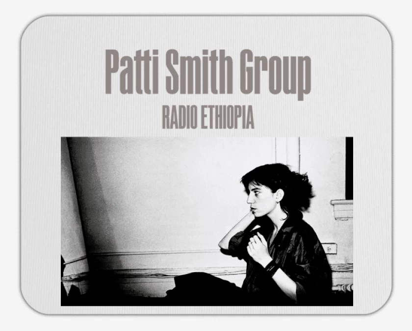 Mousepad Patti Smith Radio Ethiopia