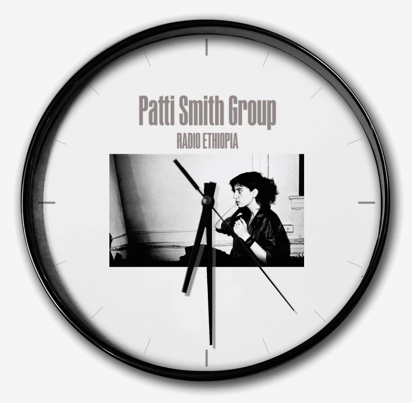 Reloj Blanco de Patti Smith Radio Ethiopia