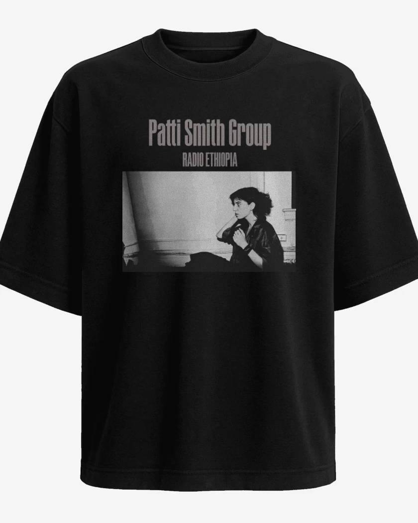 Polera Oversize Patti Smith Radio Ethiopia