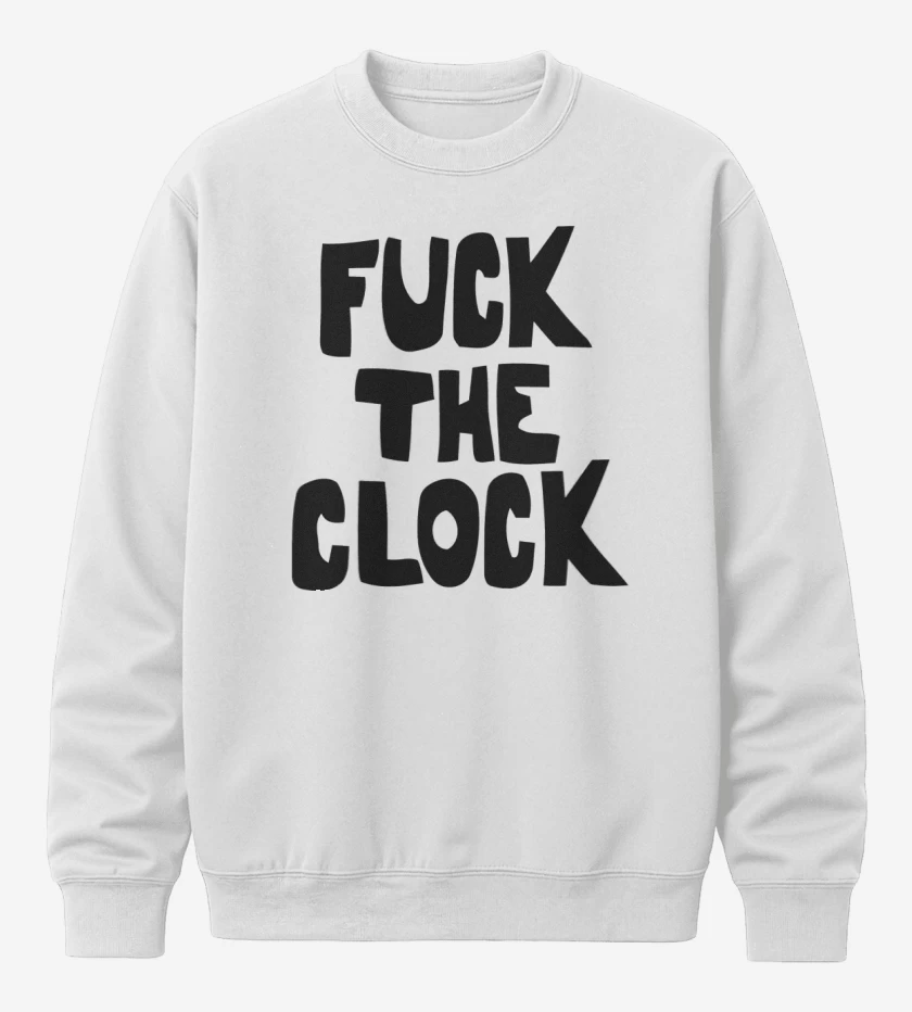 Poleron polo Patti Smith Fuck the Clock