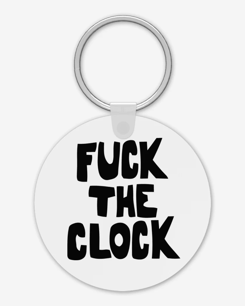 Llavero Patti Smith Fuck the Clock