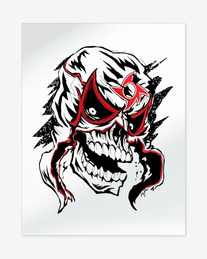 Print metalico Blanco de Penta 