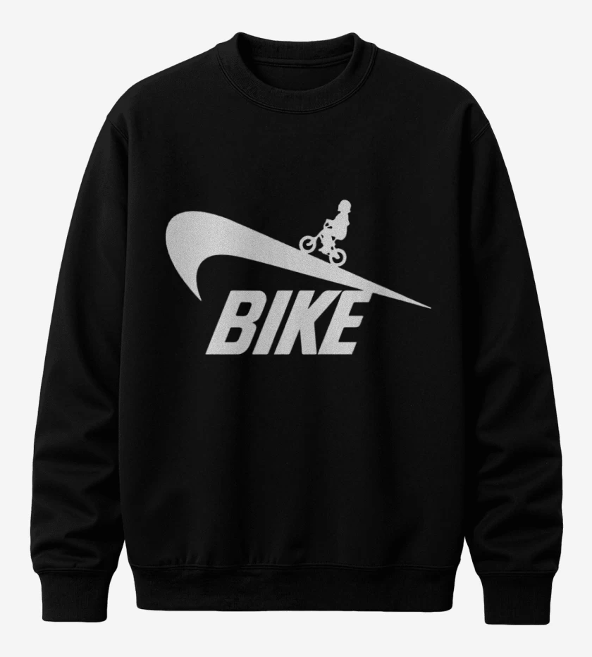 Poleron polo Negro de Bike 