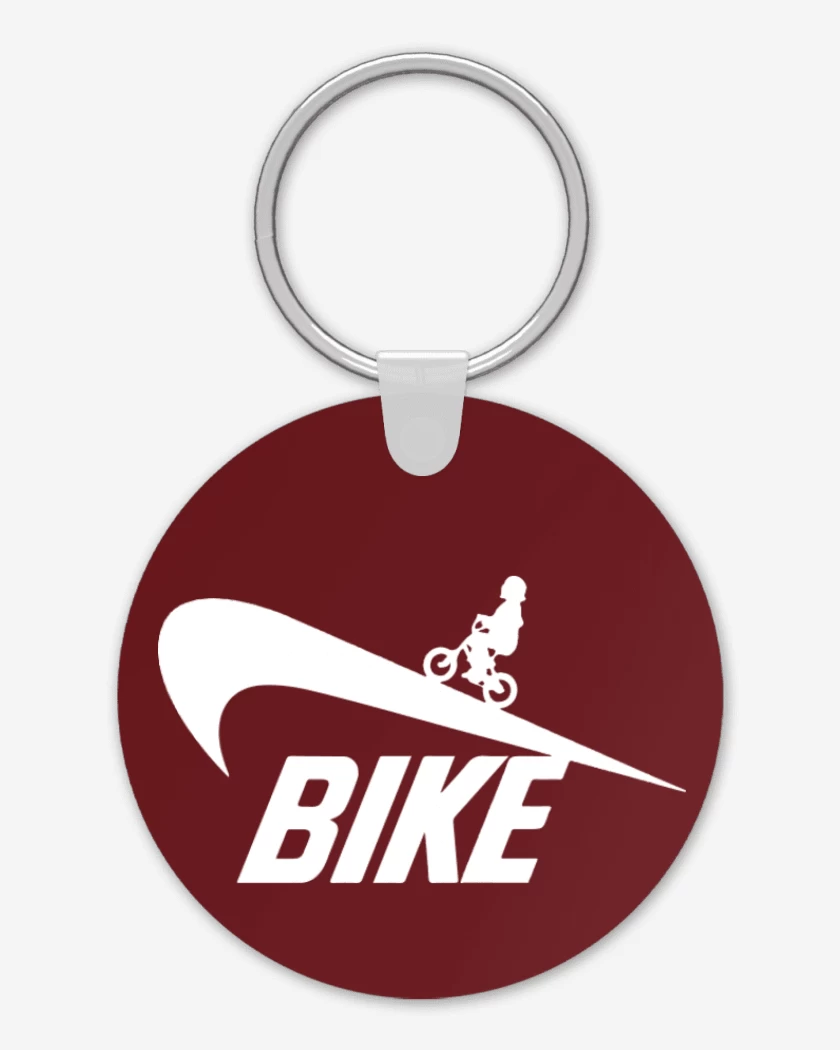 Llavero Burdeo de Bike 