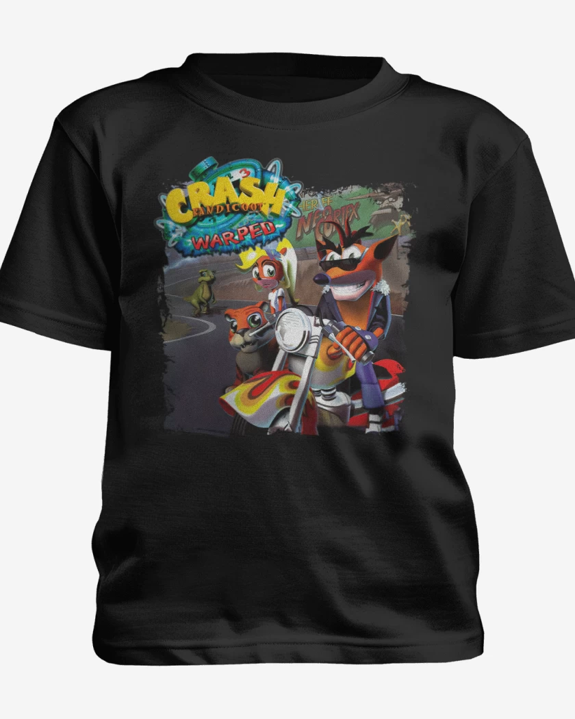 Polera de niño Crash Bandicoot 3 Warped