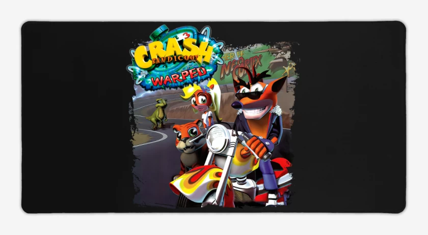 Mouse pad Gamer Crash Bandicoot 3 Warped