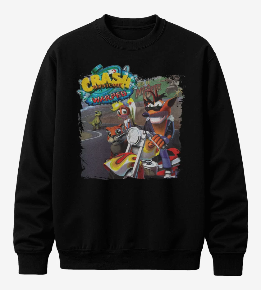 Poleron polo Crash Bandicoot 3 Warped