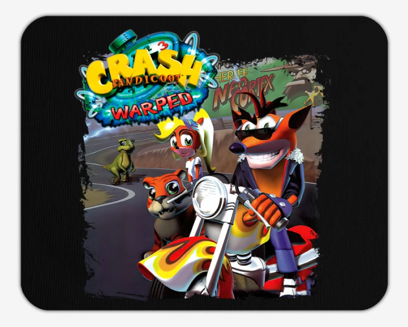 Mousepad Crash Bandicoot 3 Warped