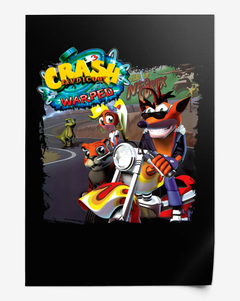 Print Crash Bandicoot 3 Warped