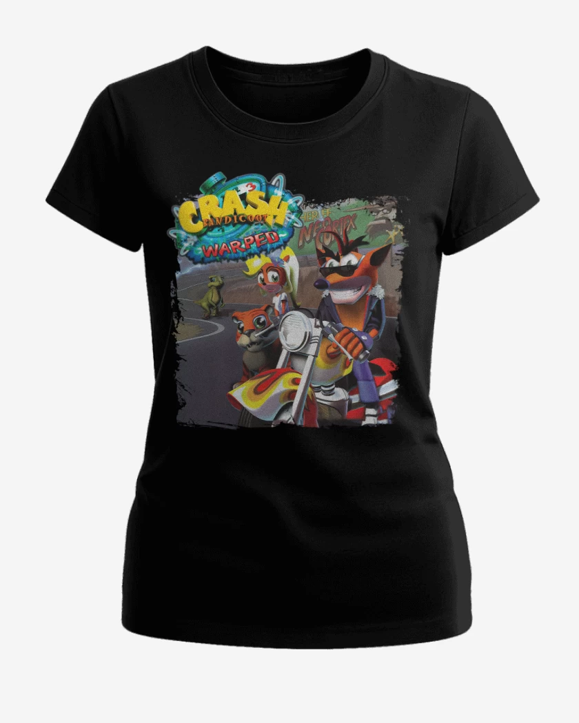 Polera de Mujer Crash Bandicoot 3 Warped