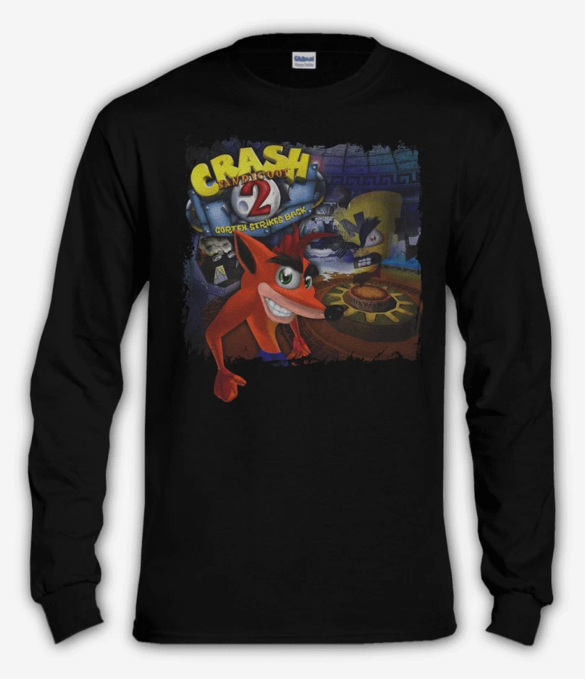 Polera manga larga Crash Bandicoot 2 Cortex Strikes Back