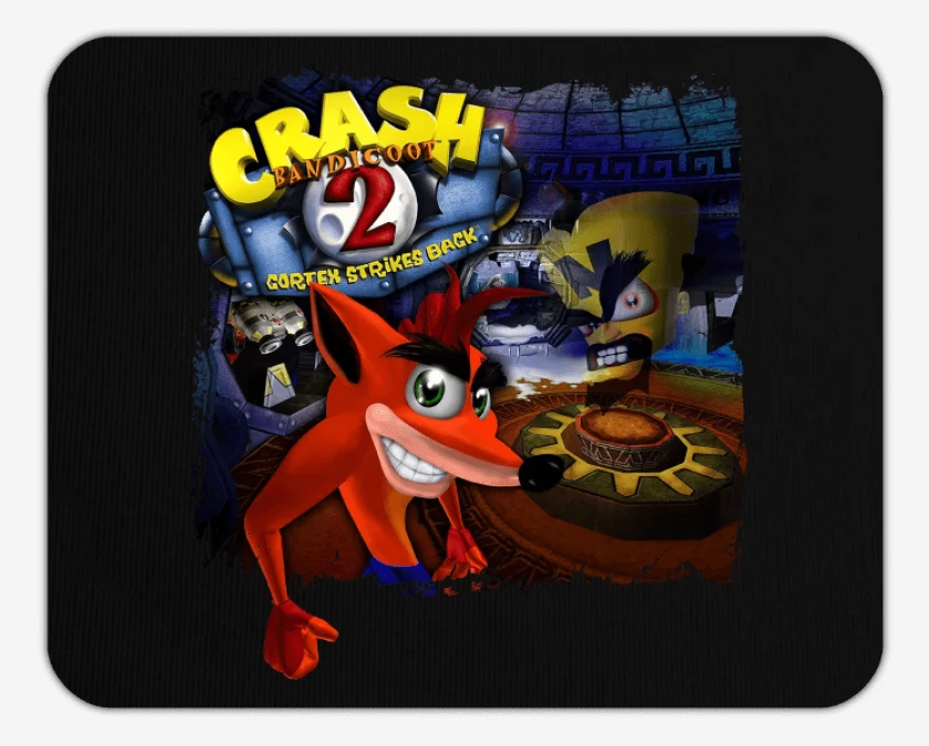Mousepad Crash Bandicoot 2 Cortex Strikes Back