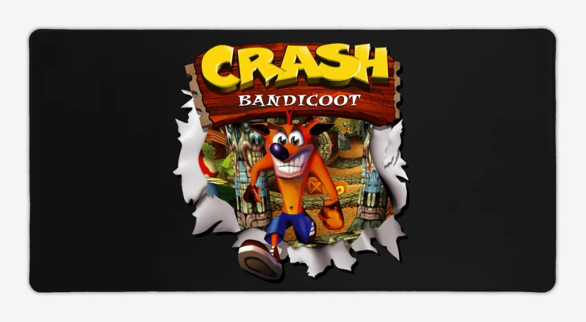 Mouse pad Gamer Crash Bandicoot PSX