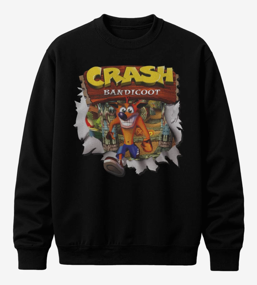Poleron polo Crash Bandicoot PSX