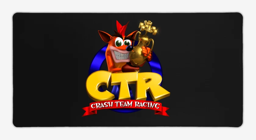 Mouse pad Gamer Crash Bandicoot CTR