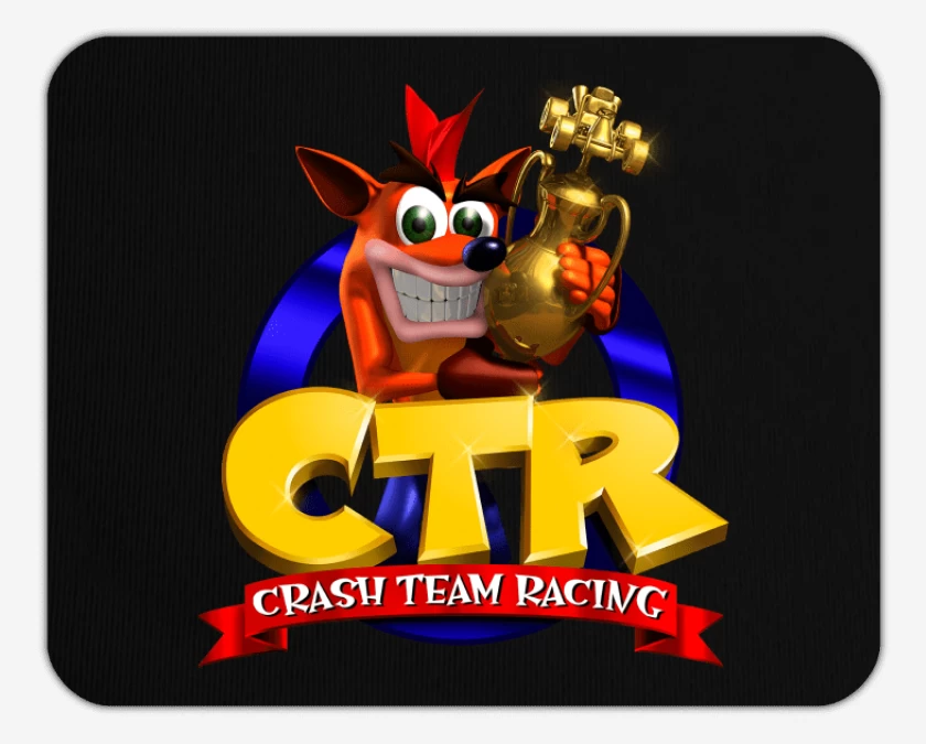 Mousepad Crash Bandicoot CTR