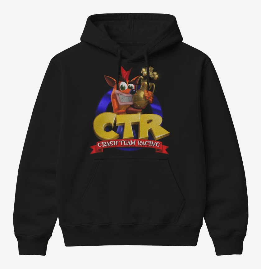 Poleron Canguro básico Crash Bandicoot CTR