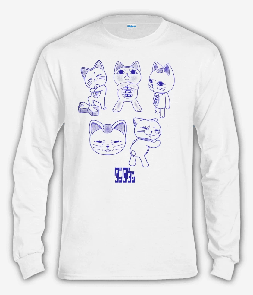 Polera manga larga Blanco de Turbo Granny