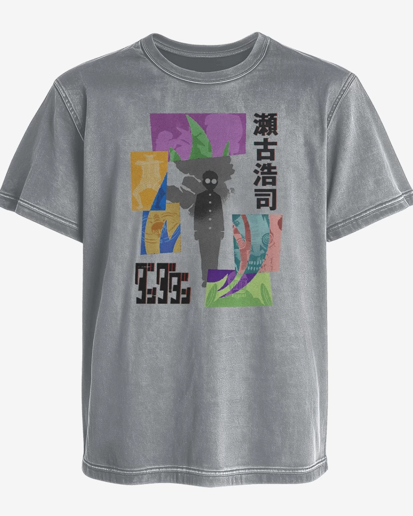 Polera desgastada Dandadan