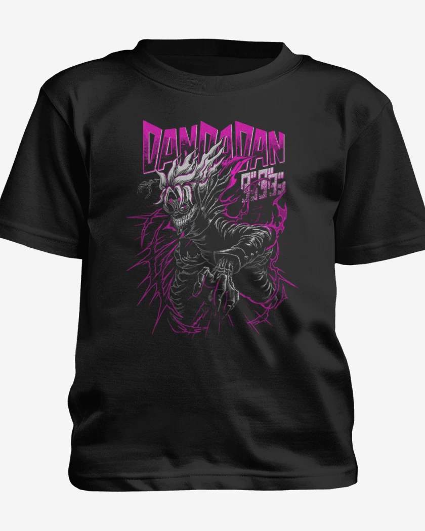 Polera de niño Negro de Dandadan 2