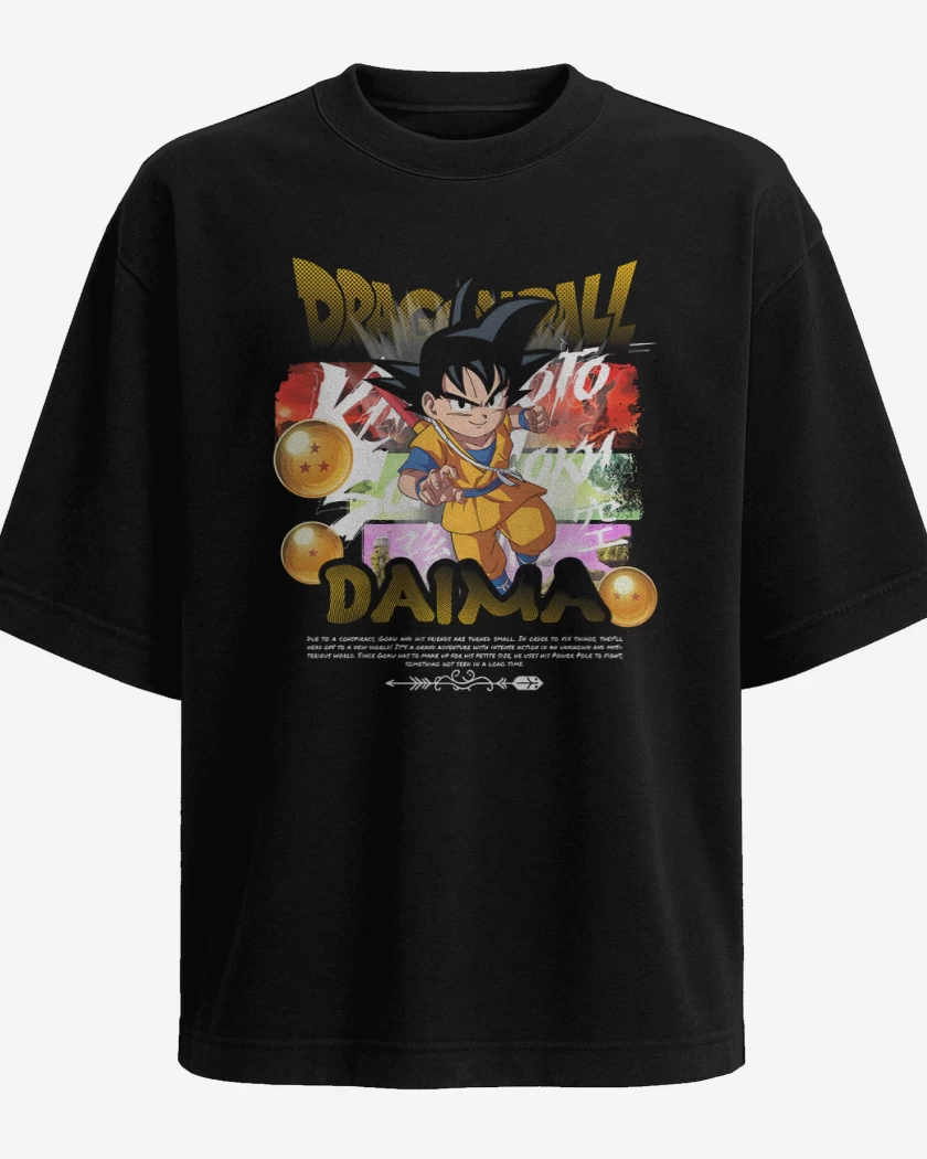 Polera Oversize Kakaroto Daima