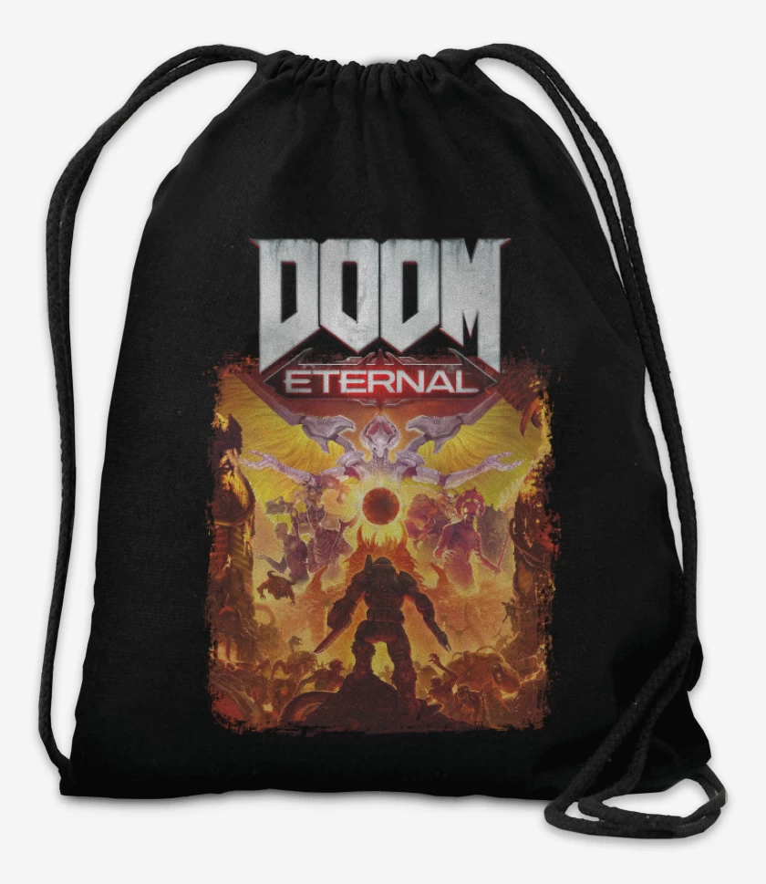 Mochila Negro de Eternal Doom