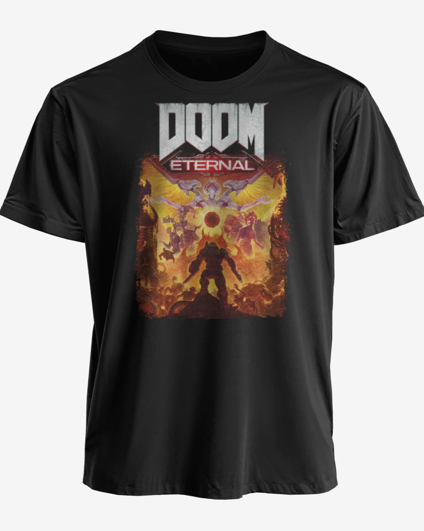 Polera premium Negro de Eternal Doom