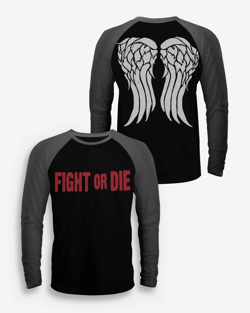 Polera Raglan Fight or die