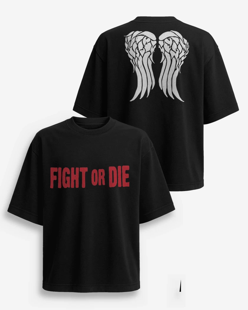 Polera Oversize Fight or die