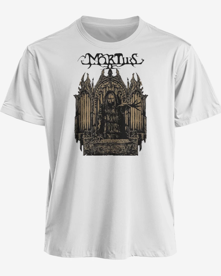 Polera premium Blanco de Mortiis Era