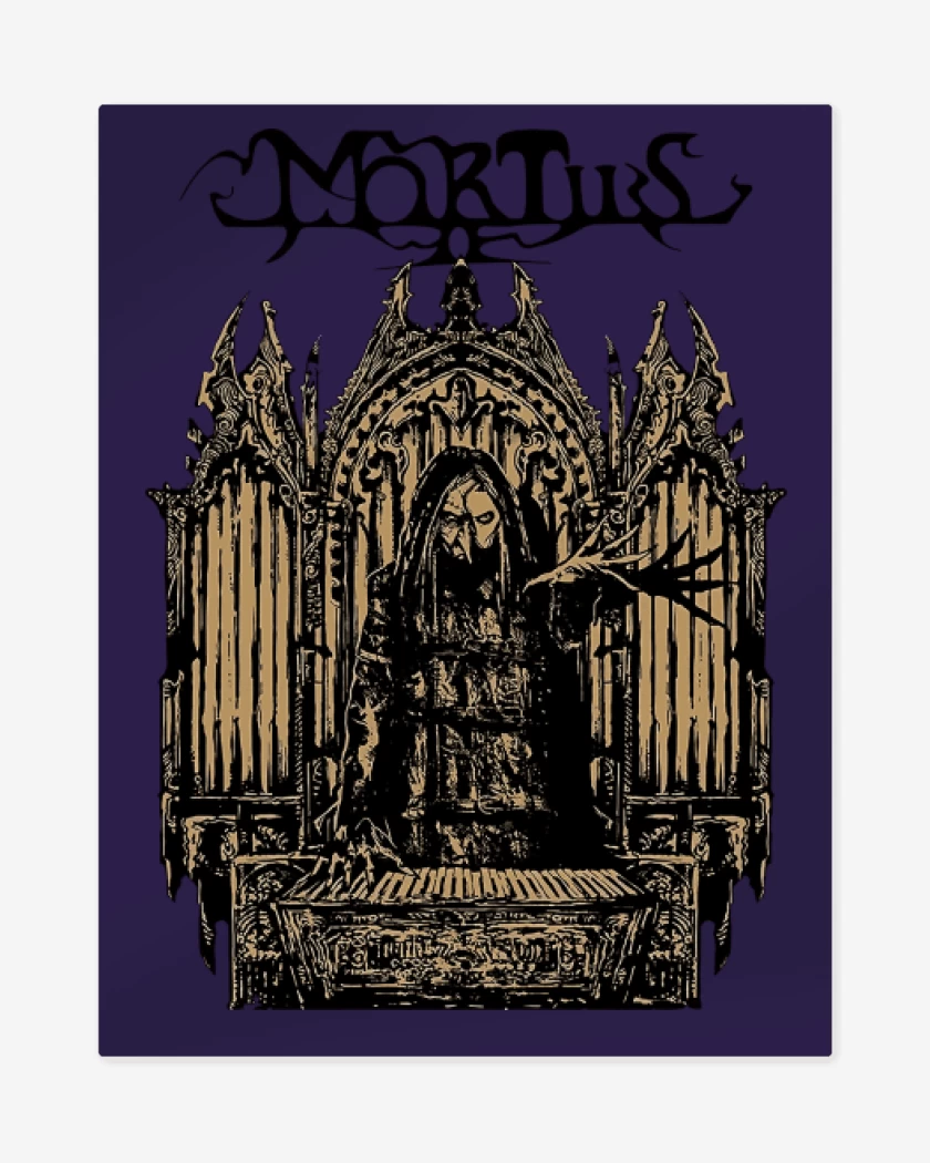 Print metalico Morado de Mortiis Era
