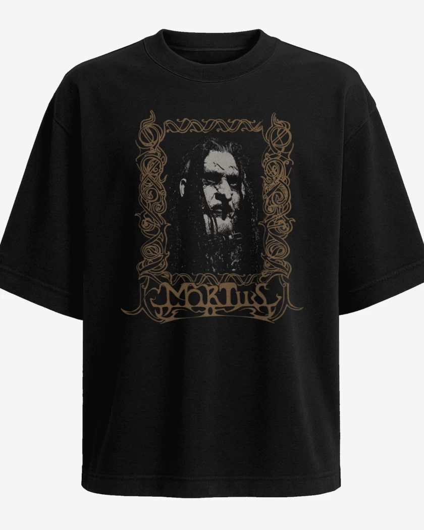 Polera Oversize Mortiis Portrait