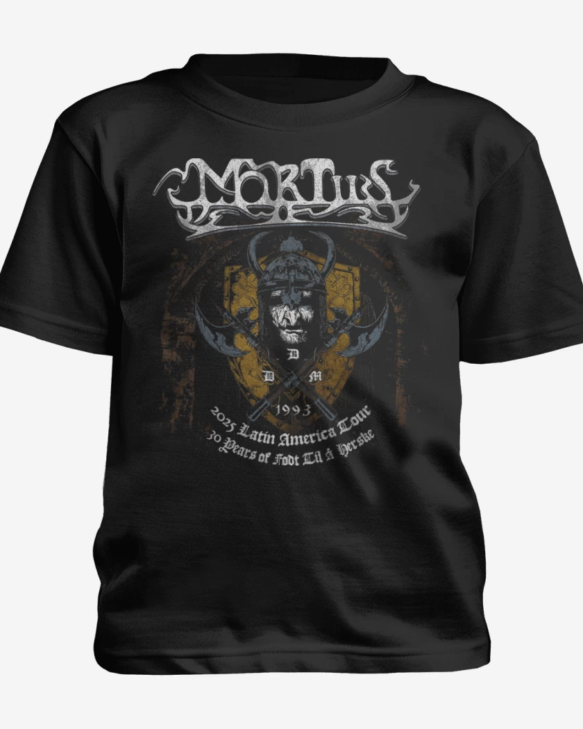 Polera de niño Negro de Mortiis Latin America Tour