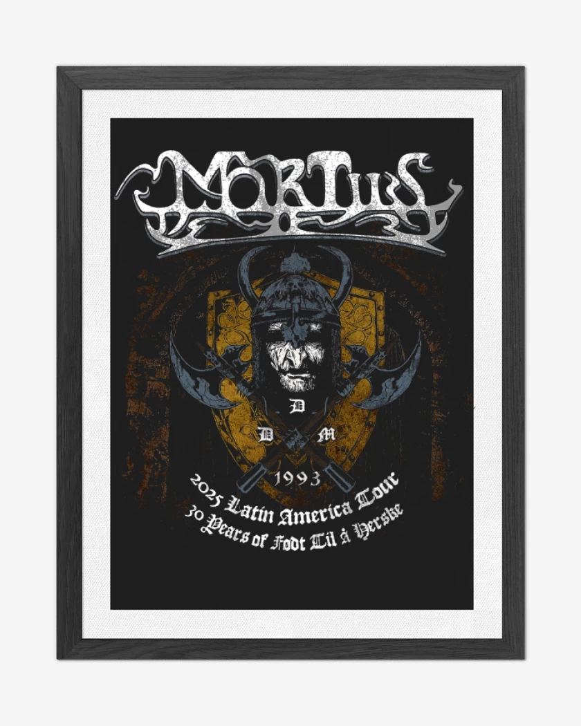 Cuadro decorativo Mortiis Latin America Tour