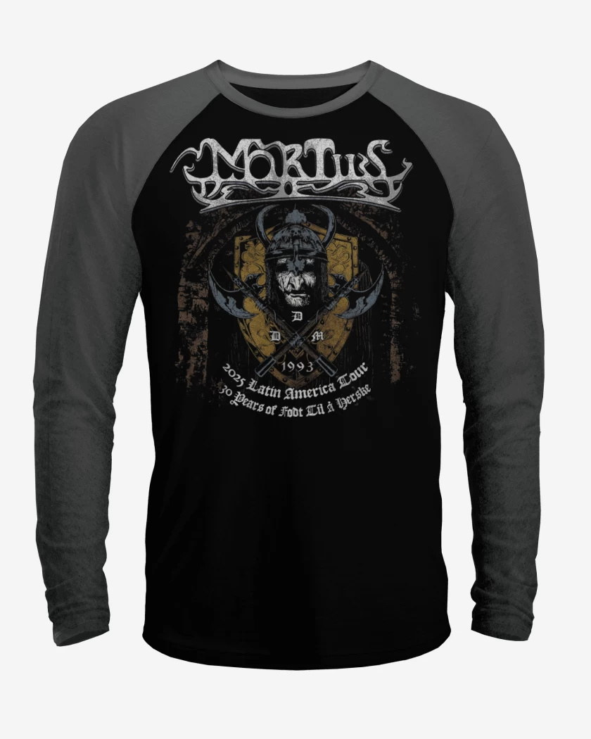 Polera Raglan Mortiis Latin America Tour