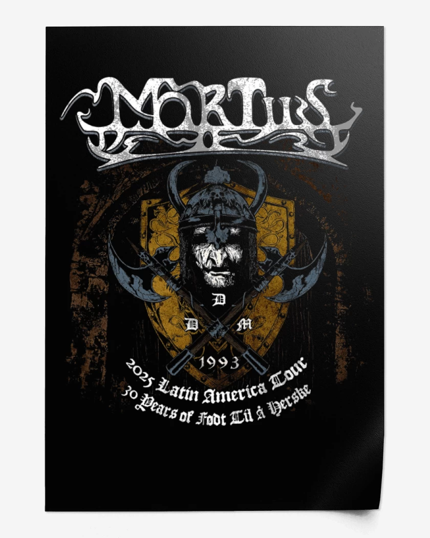 Print Mortiis Latin America Tour
