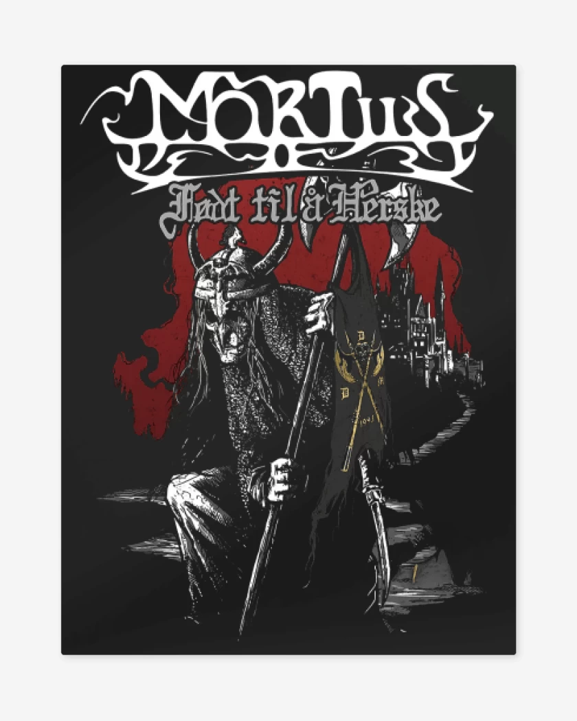 Print metalico Negro de Mortiis Fodt