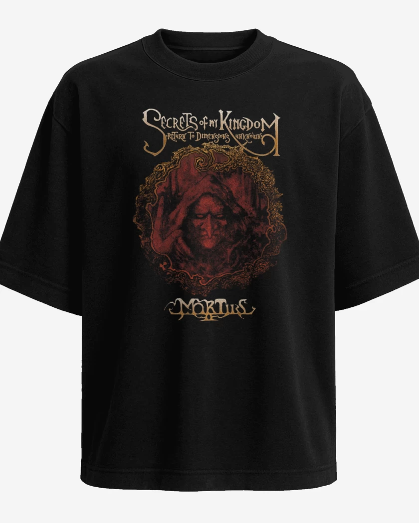 Polera Oversize Mortiis Secrets of the Kingdom