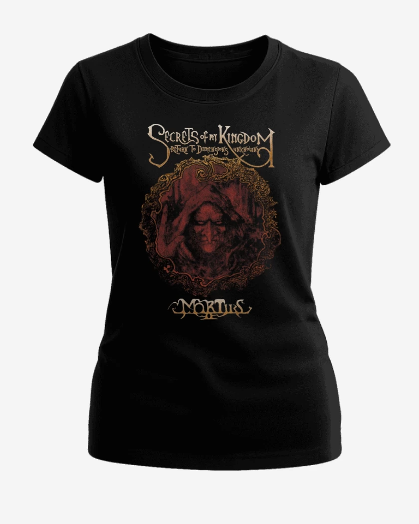 Polera de Mujer Negro de Mortiis Secrets of the Kingdom