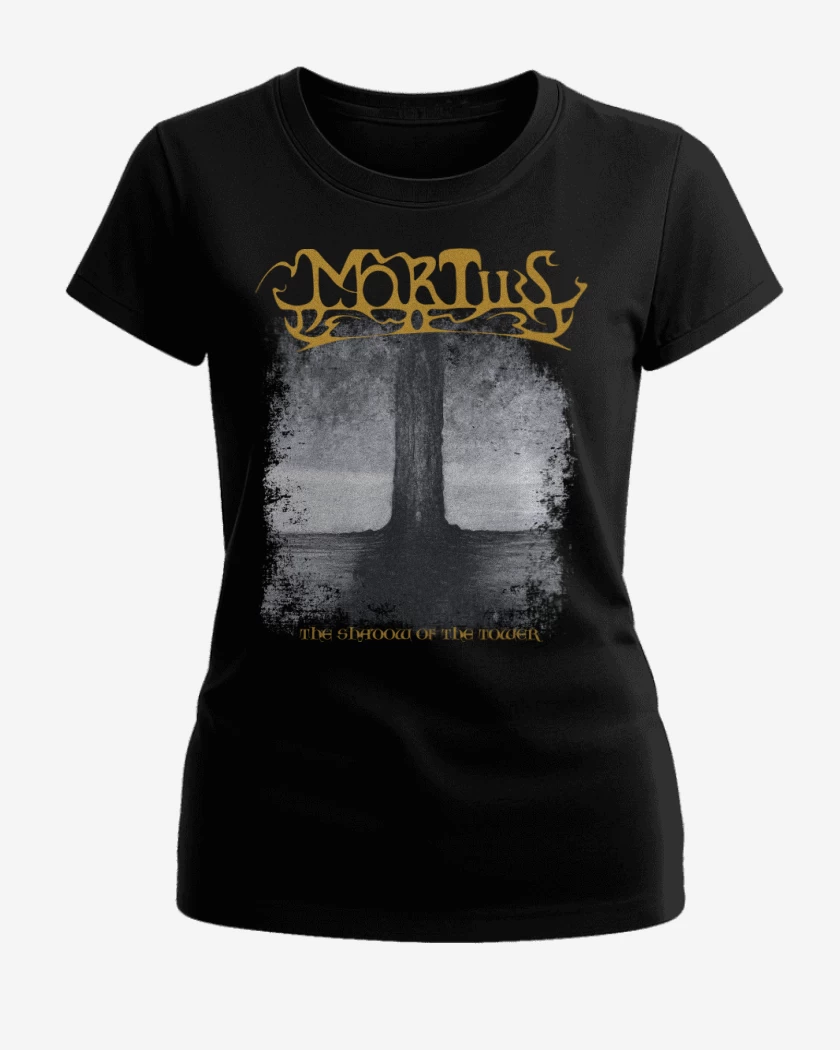 Polera de Mujer Negro de Mortiis The Shadow of the Tower
