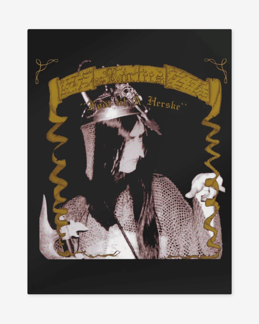 Print metalico Negro de Mortiis Fodt til