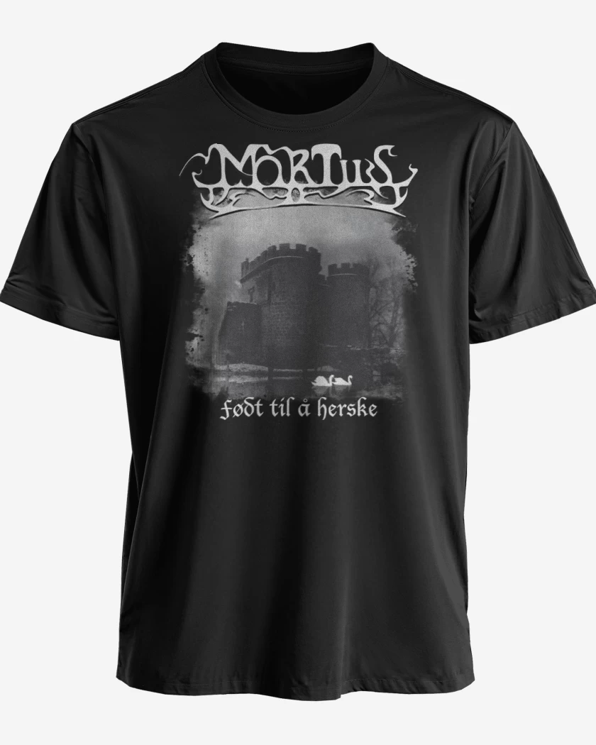 Polera premium Negro de Mortiis Fodt Til A Herske