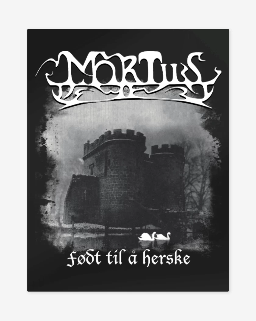 Print metalico Negro de Mortiis Fodt Til A Herske
